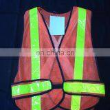 High Visibility Reflective Band Mesh Safety Warning Reflective Vest Reflective Warning Waistcoat thumbnail-1