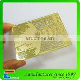 Metal Gold Plated Business Cards