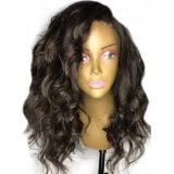 Bob Wig Lace Front Pre Plucked Hairline Body Wave Remy Hair Wigs With Baby Hair