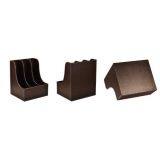 Laundry Storage Bucket Bookcase by Leather Office Supplies Desktop File Rack Data Frame File Storage Box Basket Basket Bar Shelf Multi-Layer Creative,Curved for Bedroom Bathroom thumbnail-3