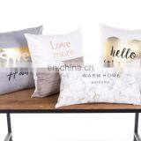 100% Polyester Warm Words Printed Cushion/throw Pillow for Home Decor thumbnail-3