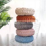 Wholesale Comfortable Large Thickened Warm Futon Handmade Velvet Fabric Round Shape Zen Meditation Pillow Home Cushion