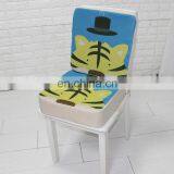 Thickened Cartoon Square Seat Cushion For Kid Bandage Fixed Bottom Home Tatami Floor Children Dining Chair Heightening Cushions thumbnail-3