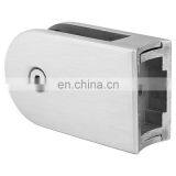 Wholesale Shower Door Balustrades 304 Zinc Alloy Stainless Steel Glass Clamp Post Clip thumbnail-1