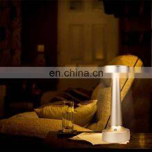 Rechargeable Battery Operated Desk Lamps Office Outdoor Bedroom Aluminium Bedside Lamps thumbnail-1