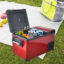 2021 New Dual Temperature Zone Independent Refrigeration Can Reach Minus 20 Degrees 35L Wholesale OEM Compressor Car Refrigerator