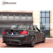 F87 Rear Diffuser Mseries m2 M2c Kstyle 2015-2018y Dry Carbon Fiber Material F87 Rear Bumper Diffuser and Bumper Splitter thumbnail-1