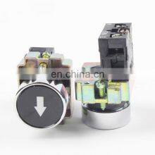 XB2 XB4 XB5 Momentary Flat Push Button Switch Self-resetting 22mm, NO NC Waterproof Marked Push Button Switch