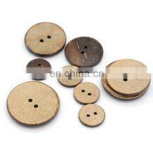Around Brown Sewing Garment Natural Coconut Shell Buttons thumbnail-5