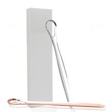 2021 New Hot Sell Stainless Steel Metal Tongue Cleaner Scraper for Improving Oral Health