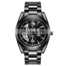 TEVISE 795A Automatic Mechanical Chronograph Men Watch Tourbillon Self-Wind Stainless Steel Luxury Gold Wristwatch