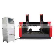 Double Head Cnc Router Stone Marble Cutting Machine Cnc Stone Engraving Machinery