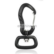 JRSGS 4KN Hot Sale Hiking Aluminum 4KN Swivel Carabiner Hook for Dog Leash High Quality Multi Tool S7805DXE