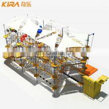 Adventure Challenge High Rope Obstacle Course Equipment For Sale thumbnail-4