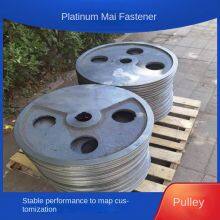 Transmission Cast Iron Pulley, V-belt Pulley, Type a and Type b, Single-groove and Double-groove, Motor Belt Pulley, Agricultural Machinery Pulley. thumbnail-1