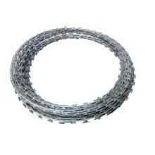Galvanized PVC Stainless Steel Concertina Razor Barbed Wire Bto-22 Bto-60 Cbt-65 Fencing Wire Price thumbnail-1