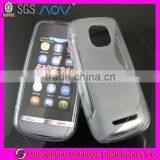 Wave Line Silicone Phone Cover for Nokia ASha 3110