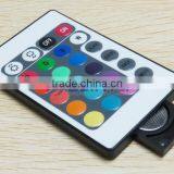 24 Keys IR LCD Display Remote Controller For RGB LED Lights thumbnail-5