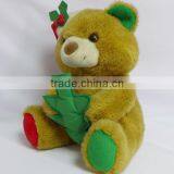 Large Christmas Plush Bear , Large Christmas Stuffed Plush Bear Toy Wholesale thumbnail-3