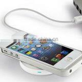 2015 Competitive Price Round Mini qi Wireless Charger Receiver for Galaxy s5 Mini Size thumbnail-3