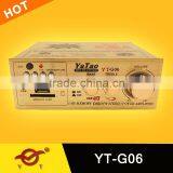 New Product Amplifier YT-G06 With Usb/sd/bluetooth thumbnail-1