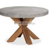 Outdoor Concrete Top Table Type Furniture