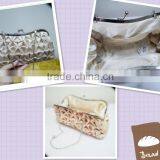 2013 Fashion Cheap Satin Ladies Small Handbags With Metal Chain