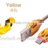 Coolsell Cool Laser Snake USB Charger Data Sync Cable For IPhone 6 Cable Samsung Micro USB Cable thumbnail-3