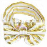 Shinny Hair Bow Headwrap - Top Baby Headband- Cute Satin Headband- Ear Headband-