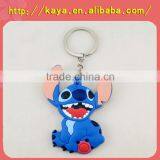 Eco-friendly PVC 3d Anime Keyrings/ Personized Rubber Keyrings thumbnail-2