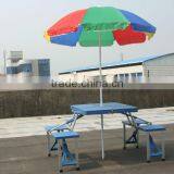 Outdoor Plastic Suitcase Bbq Folding Table thumbnail-1