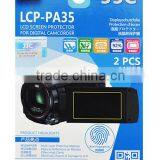 LCD Guard Film JJC LCP-PA35 PET Screen Protector For Panasonic Camcorders 3.5'' LCDS