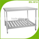 Restaurant kitchen equipment stainless steel work table BN-W10