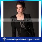 Fashion girls jewelry charming body chain with made in China sexy body chains B0022