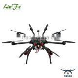 Folding Design Carbon Fiber Big Professional Octocopter Camera Drone UA008 for Aerial Photography thumbnail-1