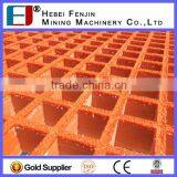 High Strength 38x38mm Mesh Light Weight Gritted Cover Fiberglass Grating For Footbridge thumbnail-1
