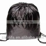 Polyester,Canvas, Cotton, Non-woven, Nylon Material and Shopping Bag Use drawstring cotton backpack