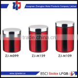 high quality factory price jar canister with stainless steel                        
                                                Quality Choice