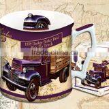 CARMANI Gift Set - Mug OLD VEHICLES Design thumbnail-1