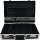 Aluminum Tool Case With Black Shoulder Belt for Easy Carrying, Measures 455 x 330 x 152mm thumbnail-3