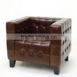 Square Leather Sofa (KS-931 ) thumbnail-1