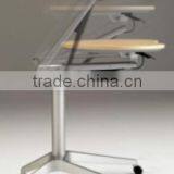 2015 Hot Sale Morden Steel and Wood Laptop Desk China Manufacturer Price thumbnail-3