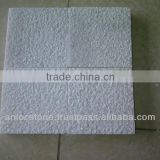 PURE WHITE MARBLE Bush Hammered