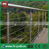 Outdoor Use Wrought Iron Stairs Handrail thumbnail-6