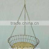 Decorative Handmade Half Round Hanging Wire Baskets