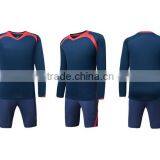 Top Quality Nacy Blue Soccer Uniforms Soccer Training Sets thumbnail-6