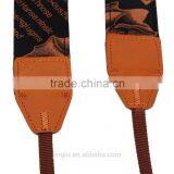 Leather Strap Shoulder Neck Blue Rose Flower Pattern For DSLR Camera LG-01 thumbnail-3