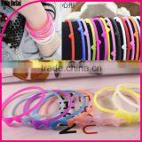 Multifunctional bracelet Candy color fluorescent silica gel 2015 new bracelet