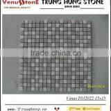 Crema Marfil Mix Light Emperador Tumbled Marble Mosaic Tiles thumbnail-1