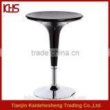 Fashion Chrome Frame ABS Bar Table